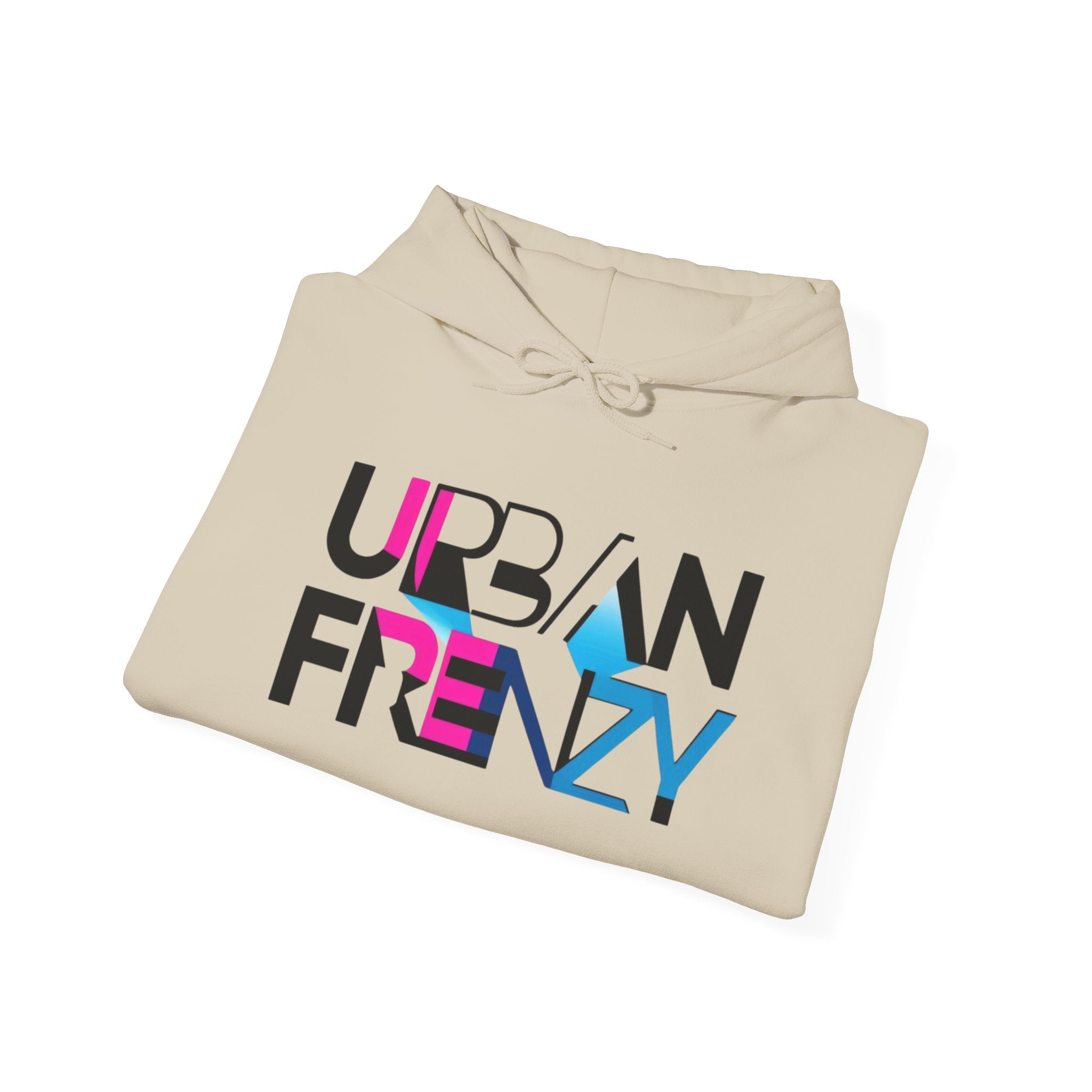 Urban Frenzy Hoodie — Retro Metro Graphic Pullover