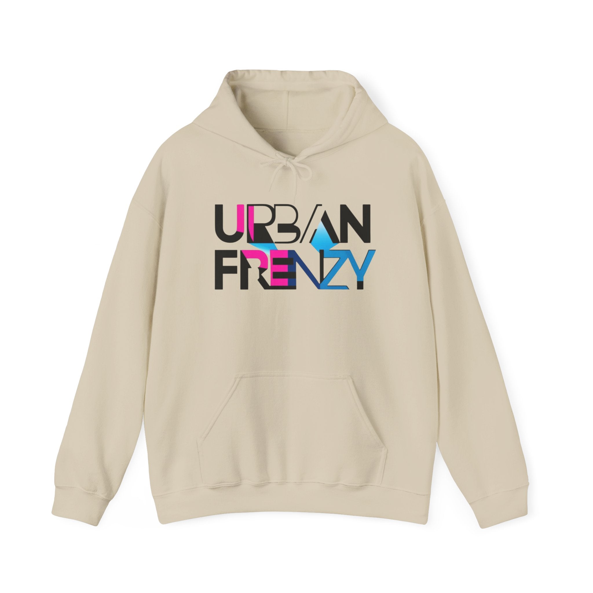 Urban Frenzy Hoodie — Retro Metro Graphic Pullover