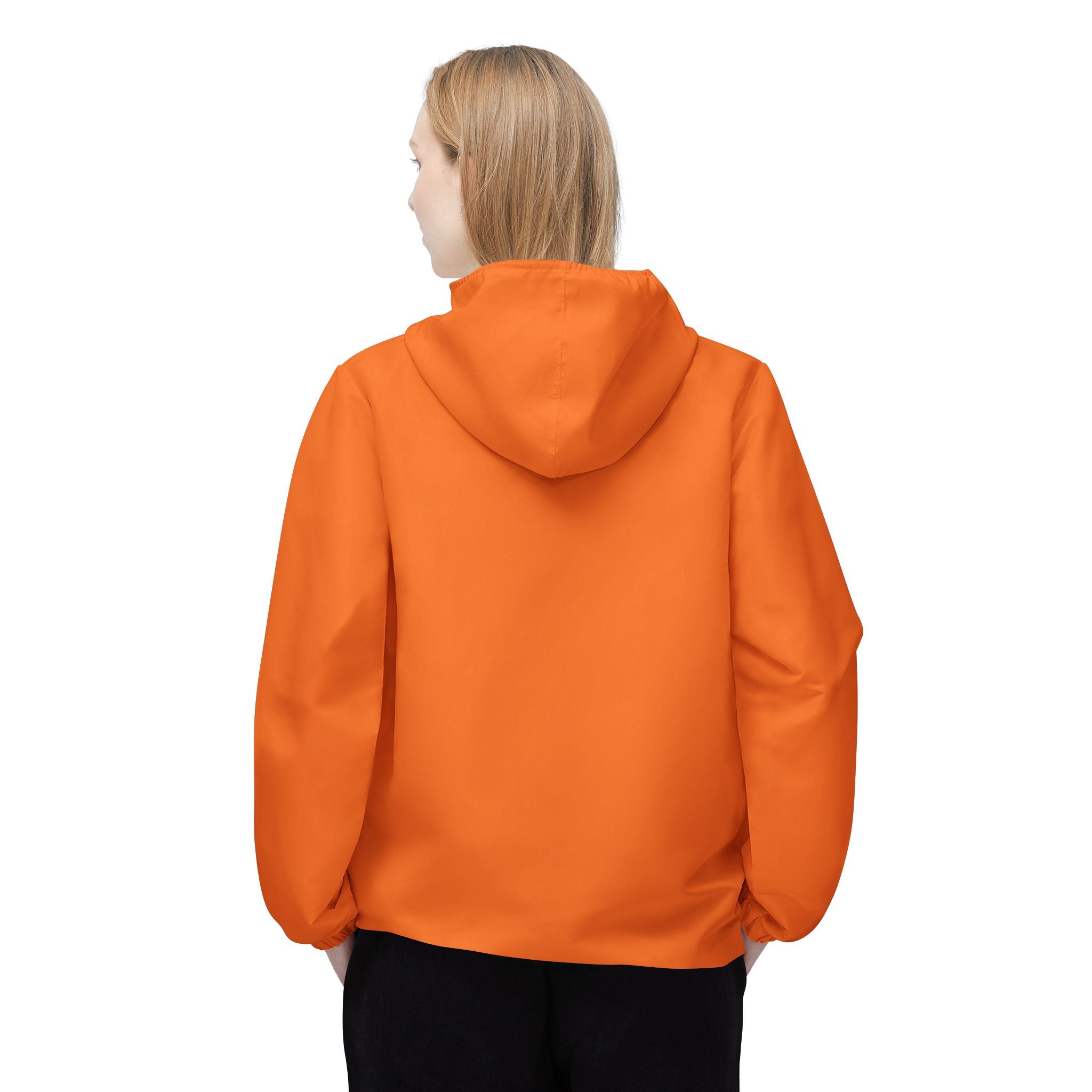 Urban Frenzy Windbreaker Jacket – Pink Graphic Hooded Windbreaker