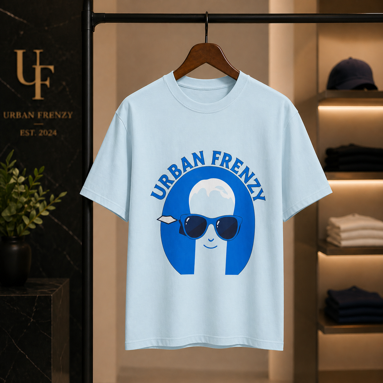 Urban Frenzy Sunglasses Graphic T-Shirt