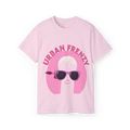 Urban Frenzy Graphic Tee — Retro Pink Sunglasses Streetwear Shirt