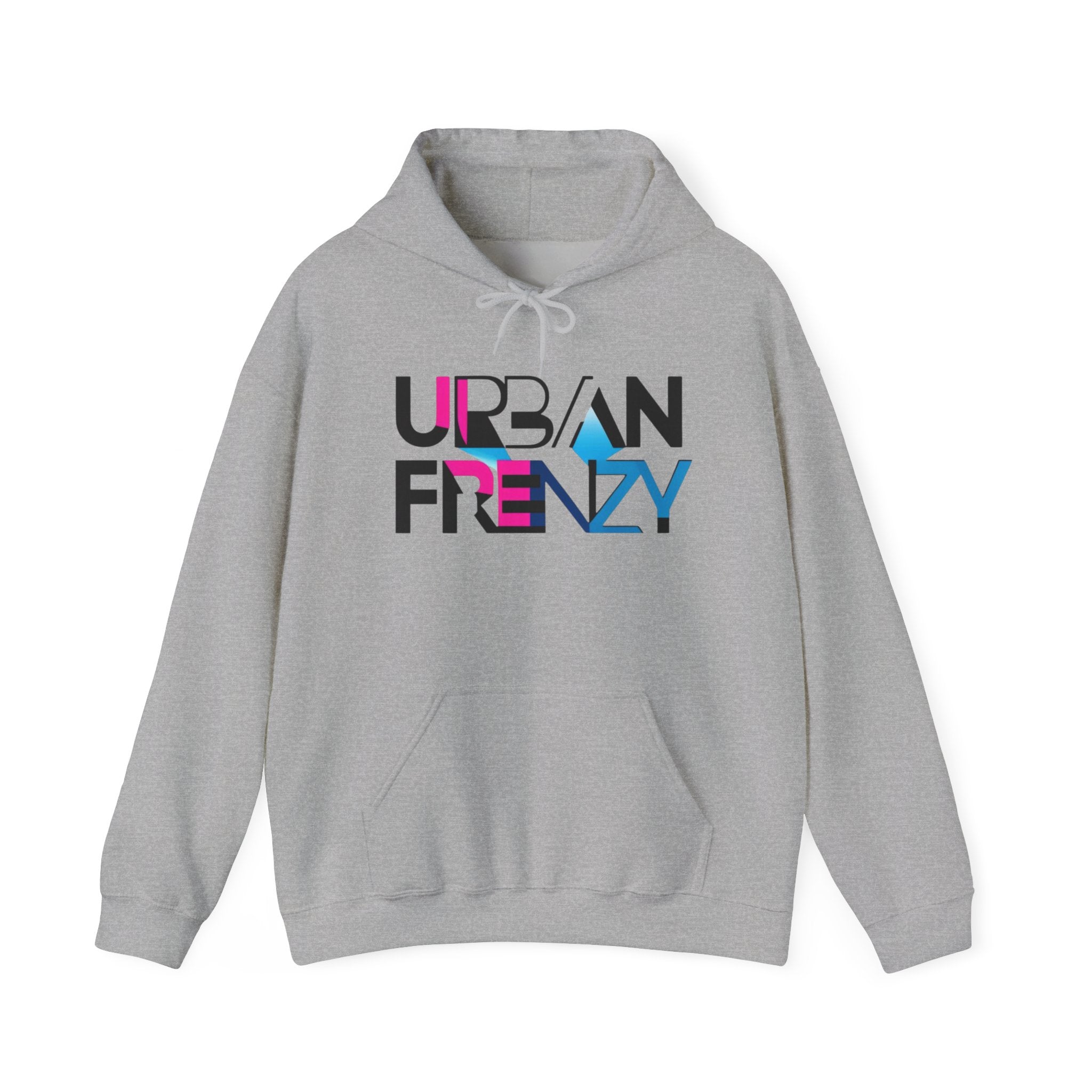 Urban Frenzy Hoodie — Retro Metro Graphic Pullover