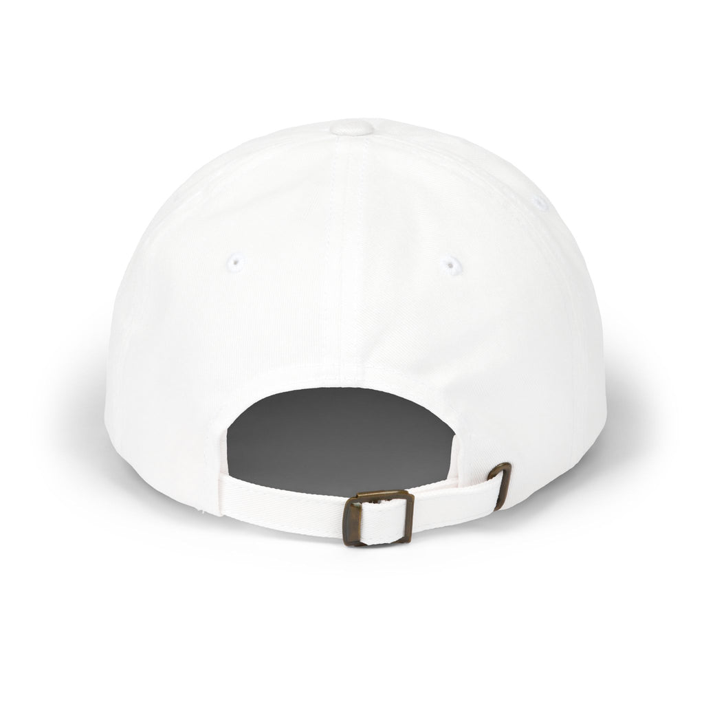 Urban Frenzy Classic Dad Cap — White Embroidered Logo Baseball Hat