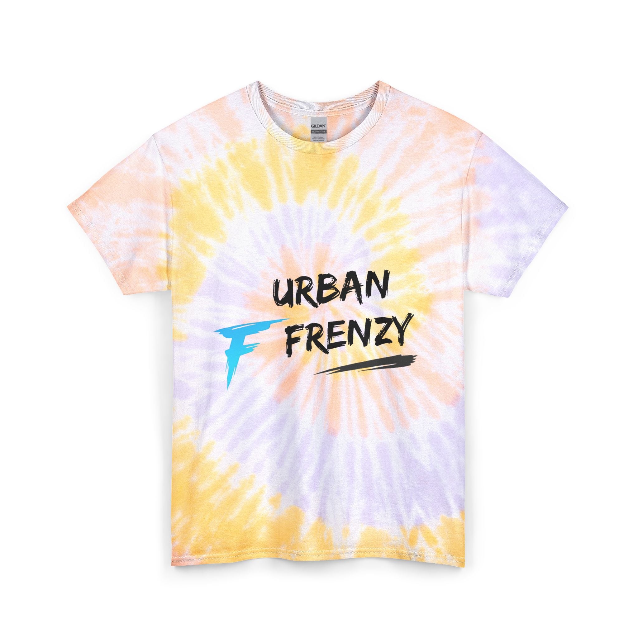 Urban Frenzy Tie-Dye Tee — Pastel Spiral Cotton T-Shirt