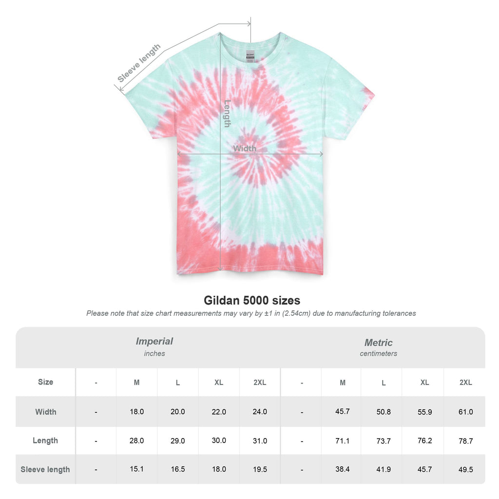 Urban Frenzy Tie-Dye Tee — Pastel Spiral Cotton T-Shirt