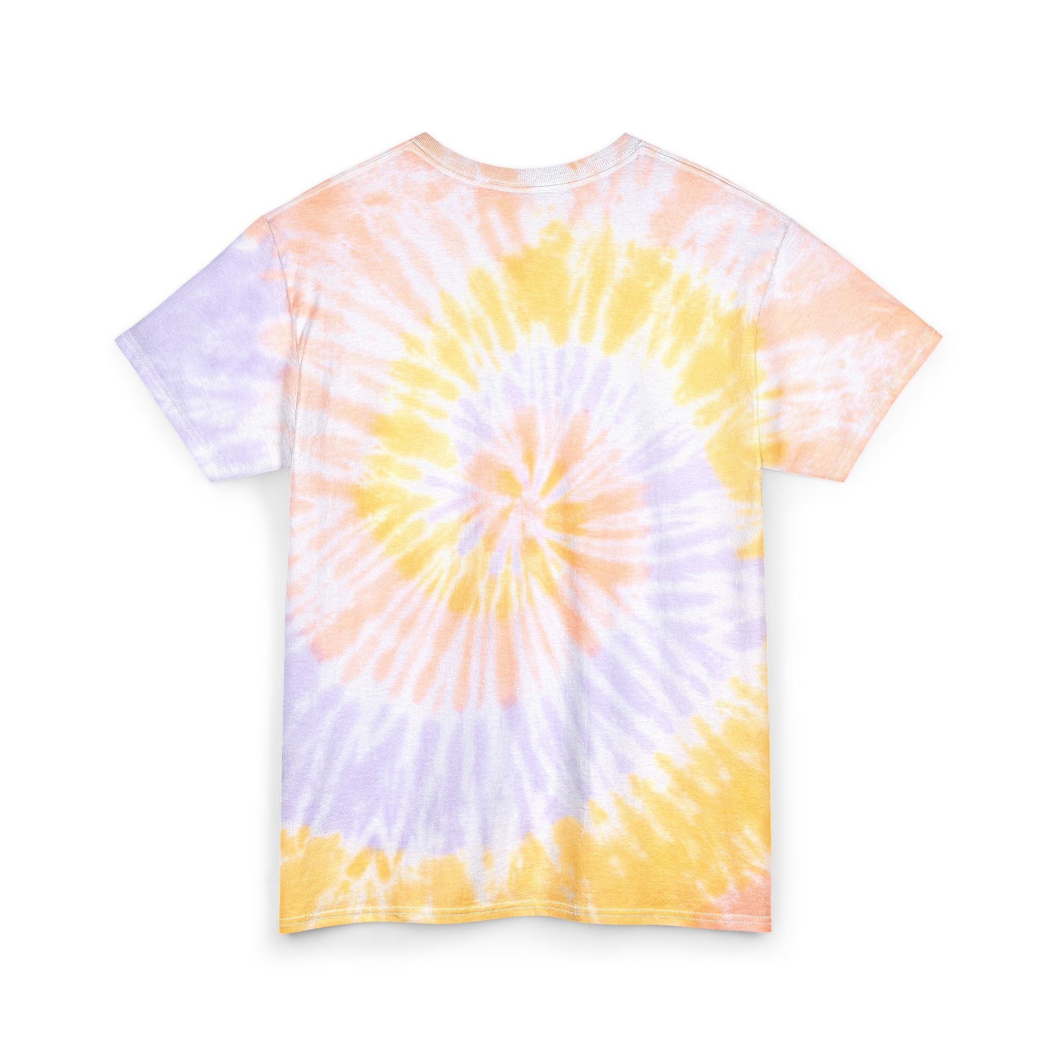 Urban Frenzy Tie-Dye Tee — Pastel Spiral Cotton T-Shirt