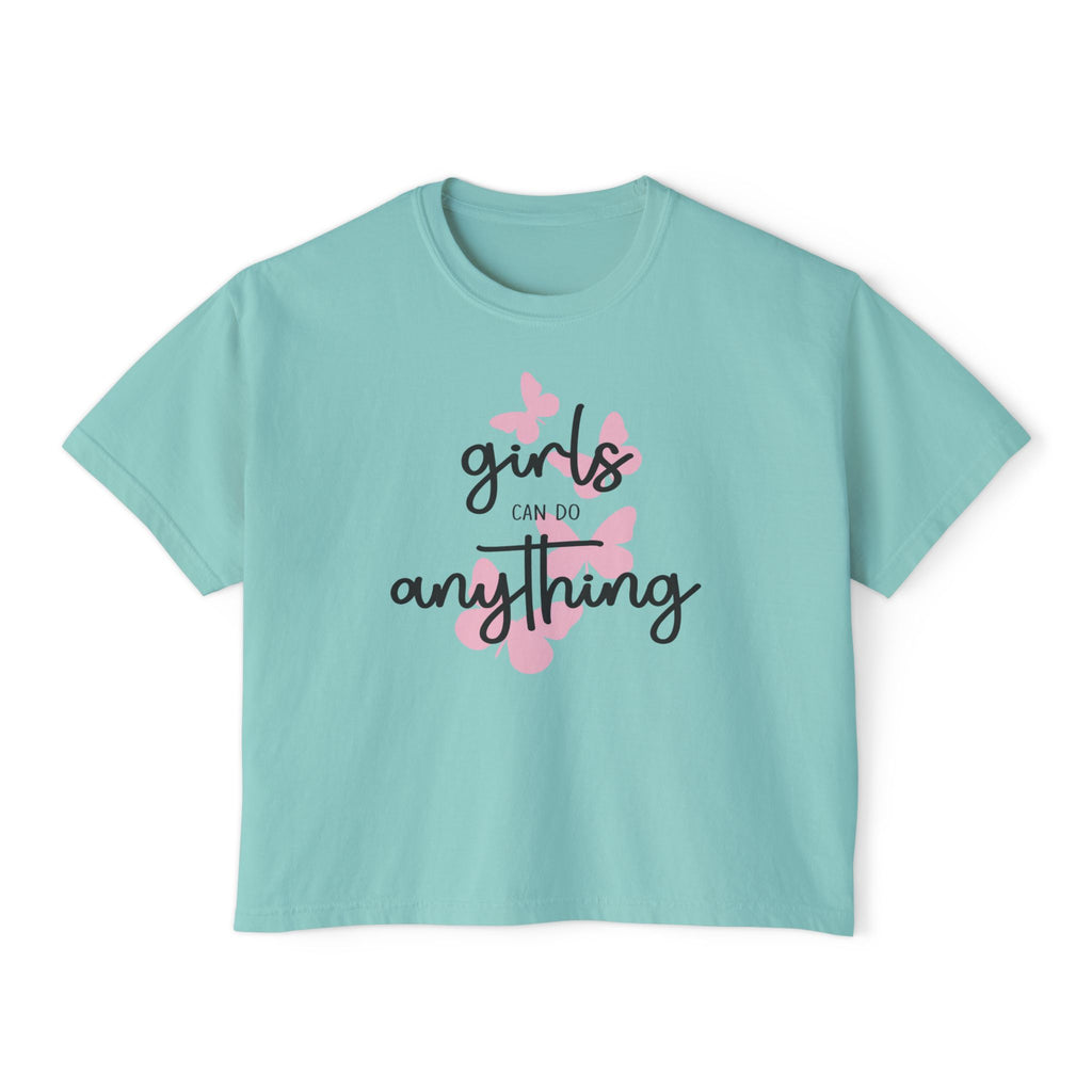 Girls Can Do Anything Boxy Tee